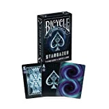 Bicycle Stargazer Mazzo di carte da collezione, Colore Nero, Poker 62.5x88 mm, 1034630