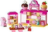 BIG- Bloxx Bäckerei Bausteinset mit 82 Teilen INKL. 2 Hello Kitty Spielfigur Utilizzabile con noti mattoncini per Bambini a Partire ...
