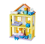 Big Bloxx Peppa Pig - Set di costruzioni mattoni, 86 pezzi, giocattolo per bambini, da 18 mesi, 800057164002