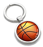 Biomar Labs® 3D Metal Basketball Palla Portachiavi Accessori Regalo per Uomo Donna KK 202