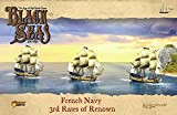 Black Seas L'età della vela Marina Francese 3 ° Tariffe di fama per i Mari Neri Tavolo Top Nave Combattimento ...