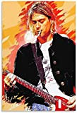 BLIJR Puzzle da 1000 Pezzi in Legno Adulti Bambini Poster del Famoso Musicista Kurt Cobain Puzzle Giocattolo Decompressivo 1000 Piece ...