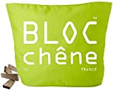 BLOC chêne - Borsa di Tela Eco - Gioco di Costruzioni da 400 Tavole per gli amanti del legno