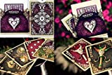 Blue Crown Giocco di Carta 54 Cartes Formato Poker - Giocco di Carta Ornate Amethyst