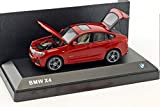 BMW X4, Metallizzato-Rosso, 2015, Modello di Automobile, Modello prefabbricato, Group 1:43 Modello esclusivamente da Collezione