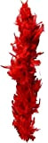 Boa piume circa 180 cm, 50 g circa, colore: rosso