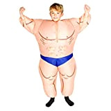 Bodysocks® Costume Gonfiabile da Bodybuilder (Uomo Muscoloso) per Bambini