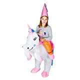 Bodysocks® Costume Gonfiabile da Unicorno per Bambini