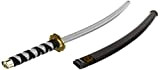 Boland 00660 - Spada Ninja con fodero, circa 73 cm di lunghezza, plastica, tracolla, samurai, combattente, sciabola, carnevale, halloween, festa ...