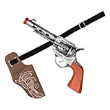 Boland 54383 - Set da cowboy (pistola e cintura con cava), multicolore, 23 cm/100 cm