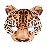 Boland 56731 mezza maschera, Leopard, One size