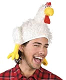 Boland 99941 - Cappello di pollo, cappello di peluche, cappello di pollo, cappello di carnevale, costume, carnevale, festa a tema, ...