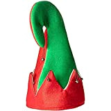 Boland- Cappello Elfo Yule per Adulti, Verde/Rosso, Taglia Unica, 01353