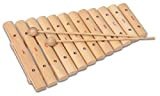 Bontempi XLW 12 - Xilofono in legno da 12 note, 35 cm