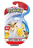 BOTI Pokémon Battle Mini Figures 2-Pack Eevee & Pikachu 5 cm Pokemon