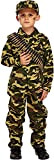 Boys Kids Army Uniform War Camouflage Book Day Fancy Dress Costume all Ages VEX U00182/183/184 (4-6 Years)