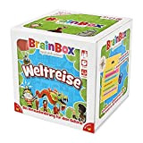 Brain Box- Giro Mondiale, educativo, Gioco a Quiz per Bambini dai 6 Anni in su, Colore Viaggio, 2094937