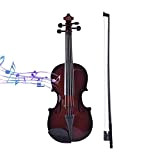 brer Giocattolo di Violino | Violino Giocattolo per Bambini - Violino Giocattolo per Strumenti elettrici con Ritmo Regolabile per Bambini, ...
