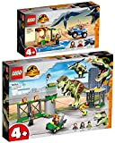 BRICKCOMPLETE Lego 76943 - Set di 2 pteranodon Jagd & 76944 T. Rex
