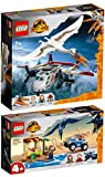 BRICKCOMPLETE Lego 76947 Quetzalcoatlus: fermo aereo & 76943 Pteranodon Jagd