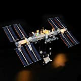 BRIKSMAX Kit di Illuminazione a LED per Lego Stazione Spaziale Internazionale,Compatibile con Il Modello Lego 21321 Mattoncini da Costruzioni - ...