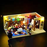 BRIKSMAX Kit di Illuminazione a LED per The Big Bang Theory, Compatibile con Il Modello Lego 21302 Mattoncini da Costruzioni ...