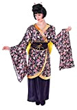 Bristol Novelty- Set di Costumi da Ragazza Geisha | da Donna | Multicolore, Size 10-14, AC625