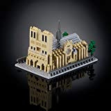 Brixies "Kathedrale Notre Dame 3D-Motif Building Blocks (Multicolore)
