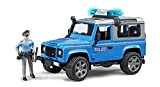 Bruder Spielwaren- Land Rover Giocattolo, Colore Blu, Taglia Unica, 02597