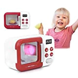 BUBBLEBAY Forno a microonde con luci e suoni forno a microonde per bambini Mini cucina gioco gioco di ruolo forno ...