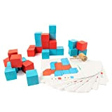 Budding Bear Puzzle Cubi Legno Impilabili - 100% Pattern Blocks Naturali Eco - Cubi Puzzle Bambini Senza Chimica, Plastica, Tossine ...