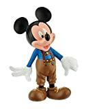 Bullyland 15390 - Pupazzo di Peluche Walt Disney Mickey con Pantaloni in Pelle, Circa 7 cm