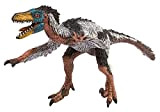 Bullyland 61466-Figura di Gioco, Velociraptor, Alta Circa 24 cm, Figura Dipinta a Mano, Senza PVC, per Giocare con la Fantasia ...
