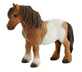 Bullyland 62566-Figura, Pony Shetland, Figura Dipinta a Mano, Senza PVC, per Bambini per Il Gioco d'immaginazione, Colore Variegato, 62566