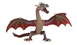 Bullyland 75591-Figura, Drago Volante Rosso, Alto Circa 17,8 cm, Figura Dipinta a Mano, Senza PVC, per Bambini per Il Gioco ...