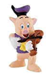 Bullyland Other 12491-Figura, Walt Disney 3 Little Pigs, violinista, Circa 6 cm di Altezza, Figura Dipinta a Mano, Senza PVC, ...