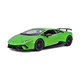 Burago Maisto Lamborghini Huracan Performante-1:18, Giocattolo Unisex Bambini, Multicolore, Scala