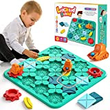 burgkidz Logico Puzzle Labirinto Giochi da Tavolo Costruttore di Strade con 118 Sfide, Puzzle per Sviluppare la Logica Giocattoli per ...