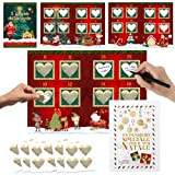 Calendario Avvento Personalizzato Gratta E Vinci - Maxi Giornale Dell'Avvento Creativo Uomo Donna 2022 2023 - Idea Regalo Biglietto Natale ...