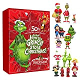 Calendario dell'Avvento di Natale dei Grinch 2022, Calendario dell'Avvento delle Bambole con Figure Carine di Natale dei Grinch, Giocattoli di ...