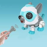 Cane Robot Giocattolo Bambini Achort Nuovo Robot per Bambini Smart DIY STEM Interactive Dog Giocattoli Educativi Precoci Intelligenti per 4 ...