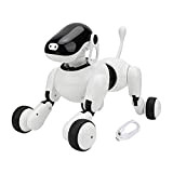 Cane robot telecomandato, Giocattoli robot per cani telecomandati, Educazione precoce intelligente Smart Touch Voice Robot elettrico Regalo per cani Giocattolo ...