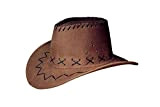 Cappello da cowboy Western cappello cowgirl Australien Texas Cappello da cowboy cappelli Western per adulti e bambini dunkel braun für ...