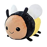 Carino Super Soft Bee Peluche Bambola Giocattolo Kawaii Honeybee Peluche Cuscino Cuscino Animale Farcito Bambola di Peluche Regalo di Compleanno ...