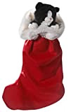 Carl Dick Peluche, gatto nero, bianco in calza di Natale, 45cm, 2810003