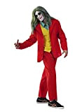 Carnevale Joker Clown Principe del CRIMINE Taglia 7 8 9 10 11 12 (9-10 Anni: Altezza Bimba/o 140 cm)