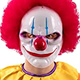 Carnival- Maschera Clown Horror, Multicolore, Taglia Unica, 784