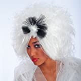 carnival toys 02390 parrucca kloe con fiocco bianca in valigetta