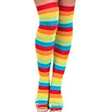 Carnival Toys- Calze Clown a Righe, Multicolore, Taglia Unica, 3847