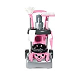 Carrello di Pulizia Casdon Deluxe Hetty | Carrello di pulizia giocattolo rosa per bambini dai 3 anni in su | ...